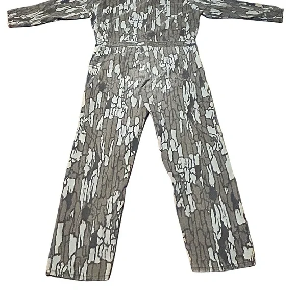 Vintage Redhead Blue Bell Trebark Camo Coveralls 90s Hunting - Picture 2 of 16